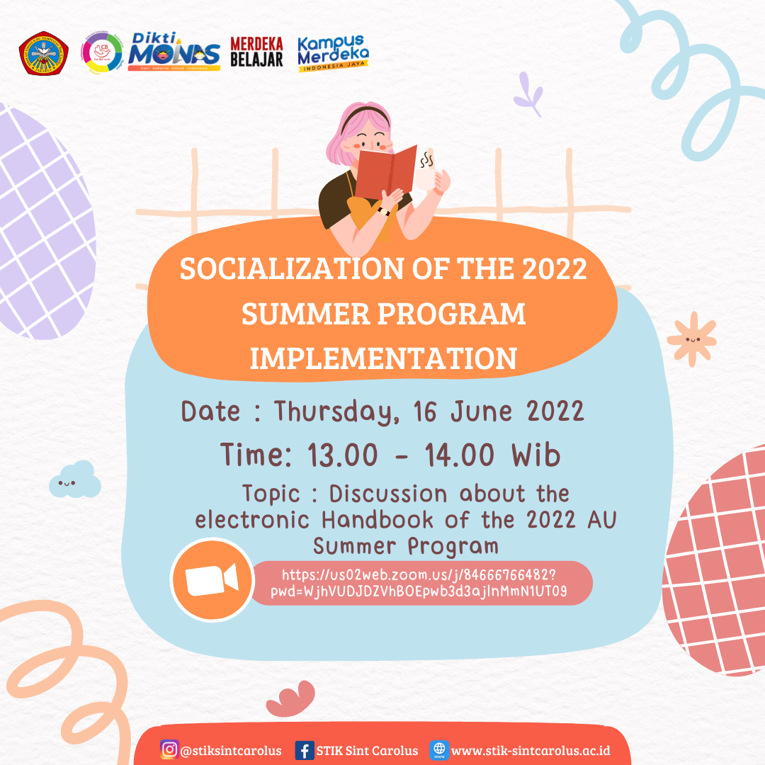 Sosialisasi Pelaksanaan Summer Program Asia University 2022 