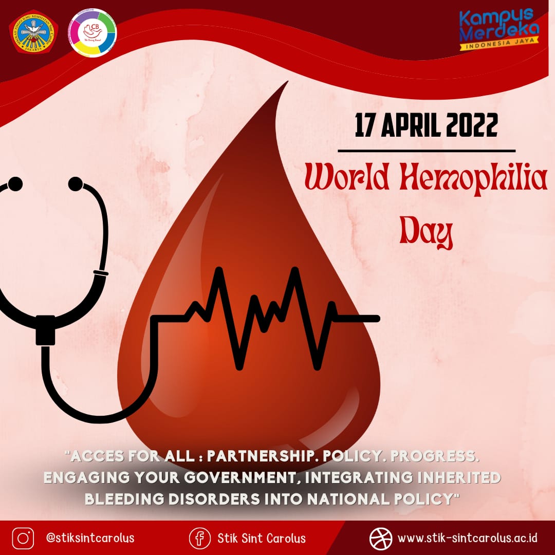 Memperingati Hari Hemofilia 17 April 2022
