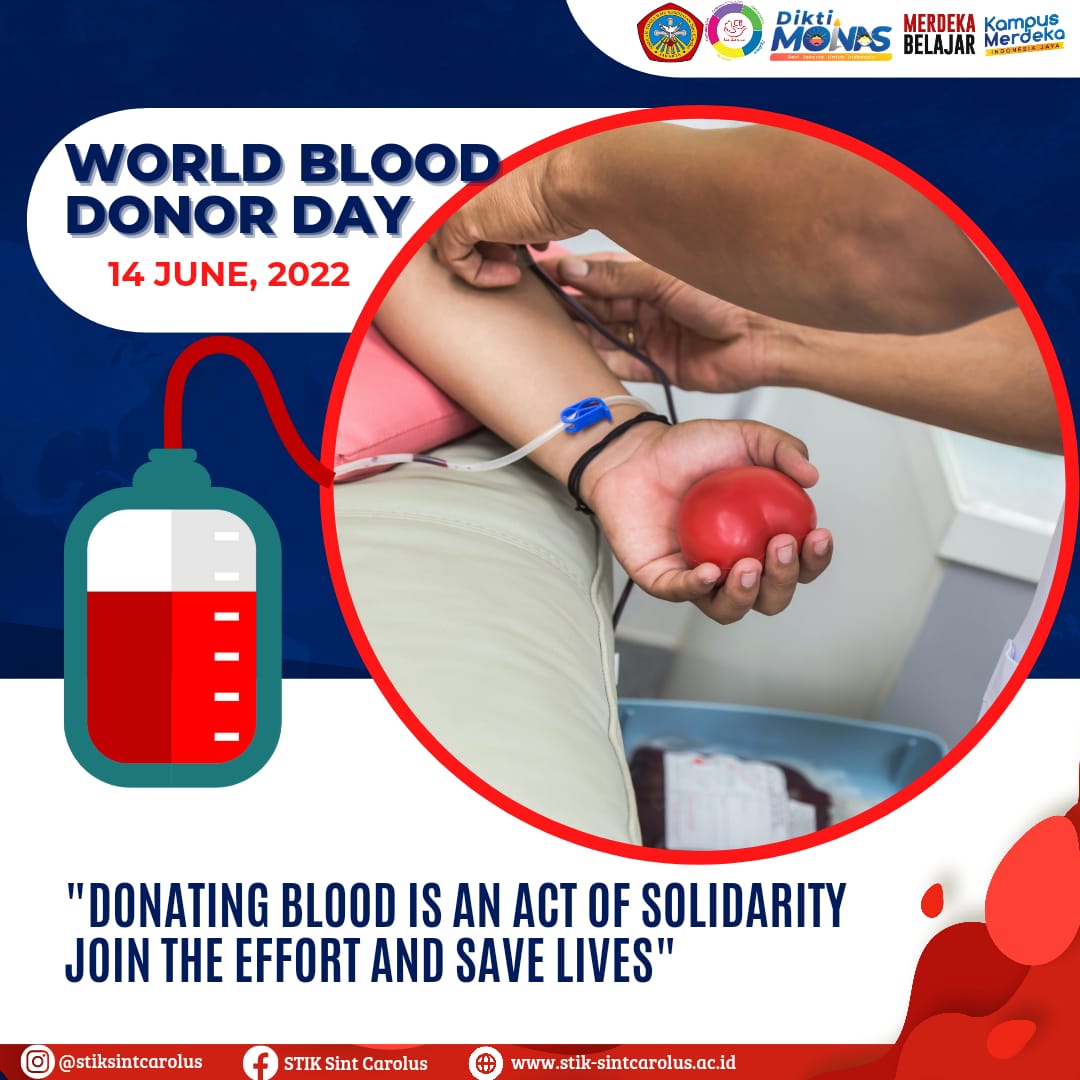 Memperingati Hari Donor Darah Sedunia 14 Juni 2022
